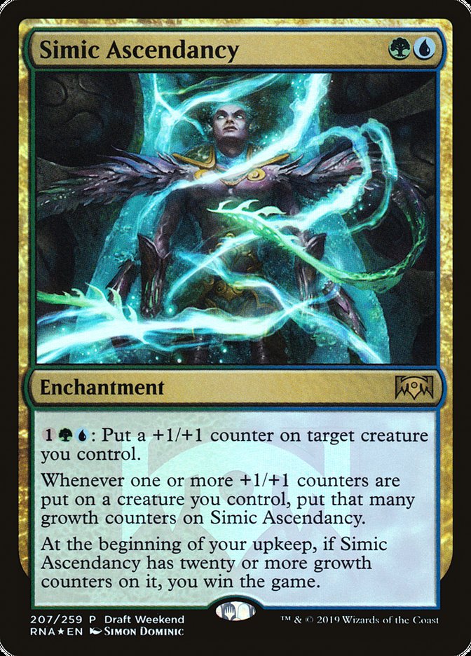 Simic Ascendancy (Draft Weekend) [Ravnica Allegiance Promos] | Webway Games