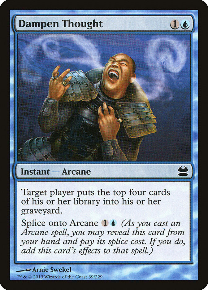 Dampen Thought [Modern Masters] | Webway Games