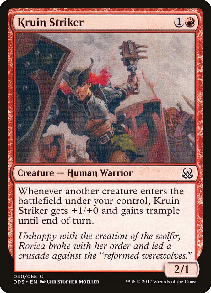 Kruin Striker [Duel Decks: Mind vs. Might] | Webway Games