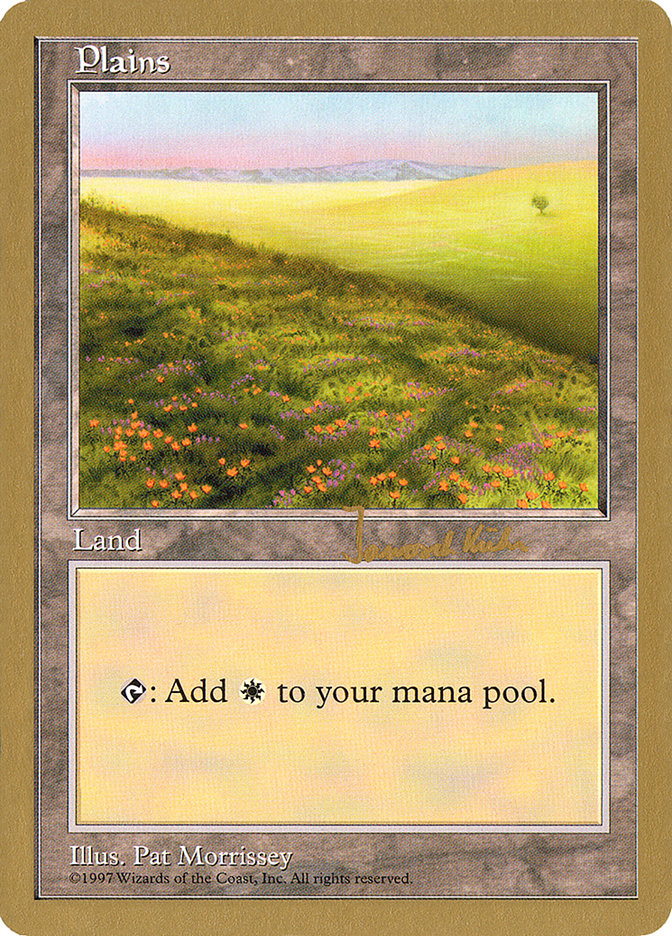 Plains (jk431) (Janosch Kuhn) [World Championship Decks 1997] | Webway Games