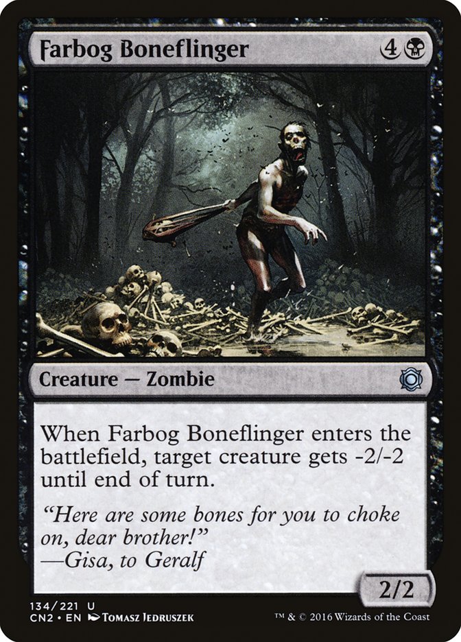 Farbog Boneflinger [Conspiracy: Take the Crown] | Webway Games