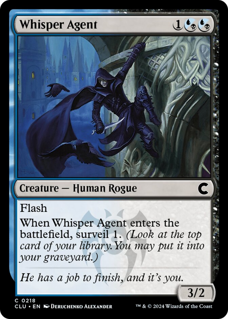 Whisper Agent [Ravnica: Clue Edition] | Webway Games
