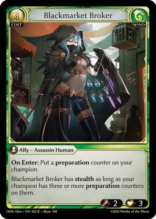 Blackmarket Broker (202) [Dawn of Ashes: Alter Edition] | Webway Games