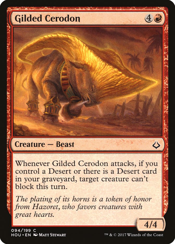 Gilded Cerodon [Hour of Devastation] | Webway Games
