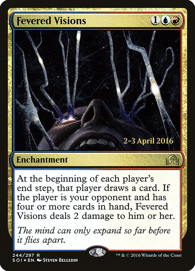 Fevered Visions (Prerelease) [Shadows over Innistrad Prerelease Promos] | Webway Games