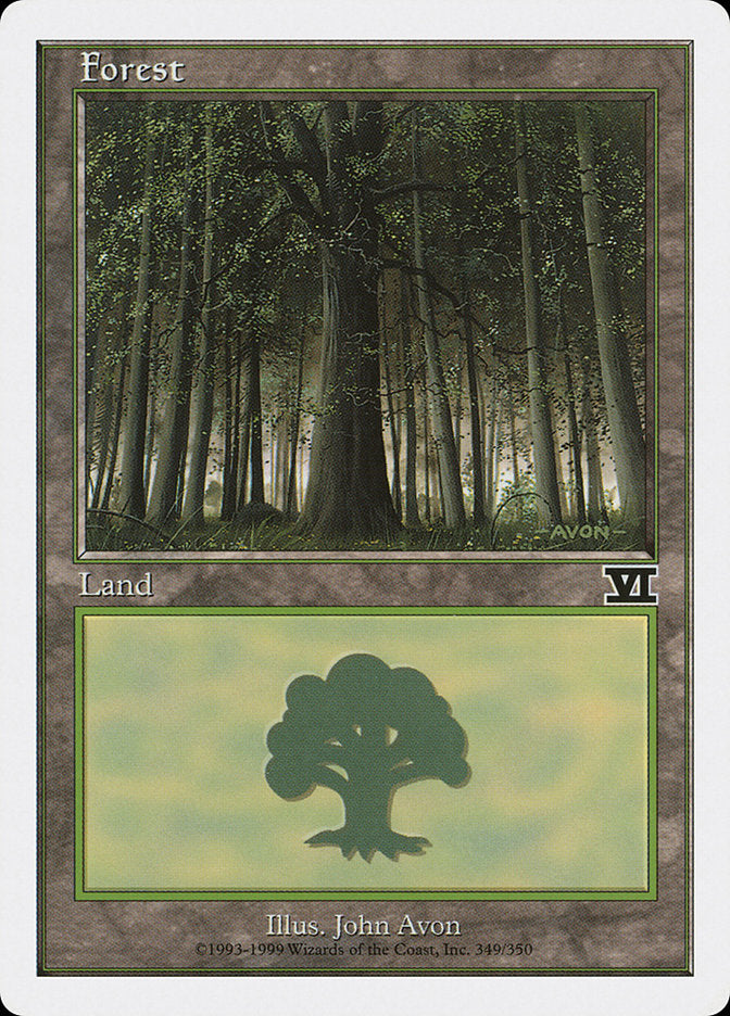 Forest (#349) [Classic Sixth Edition] | Webway Games