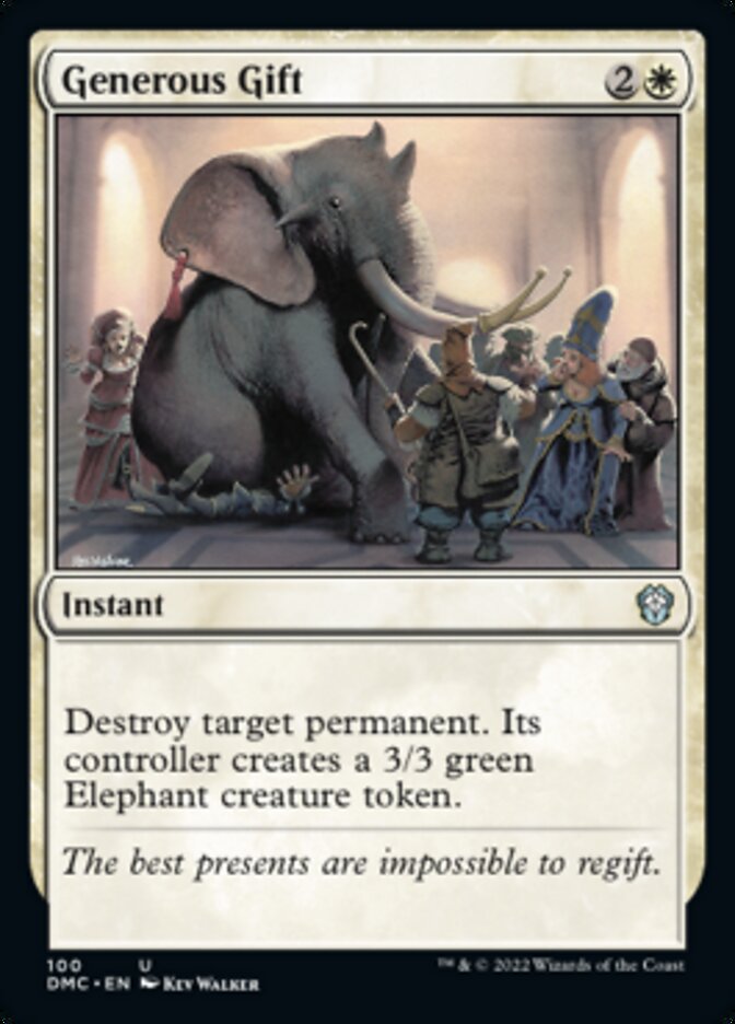 Generous Gift [Dominaria United Commander] | Webway Games