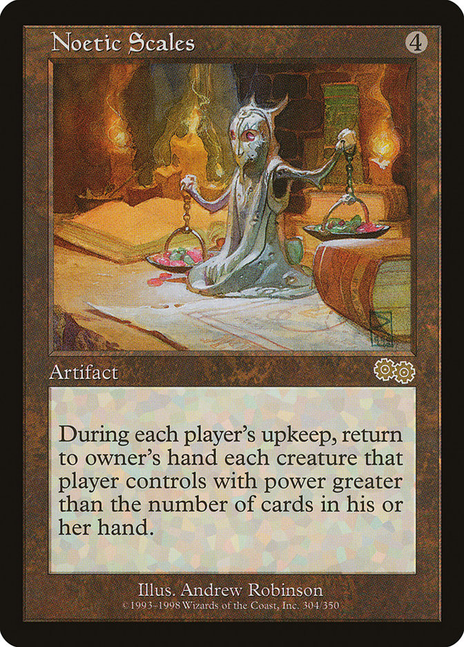 Noetic Scales [Urza's Saga] | Webway Games