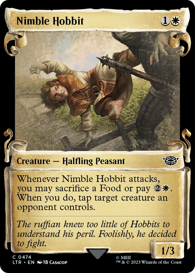 Nimble Hobbit [The Lord of the Rings: Tales of Middle-Earth Showcase Scrolls] | Webway Games