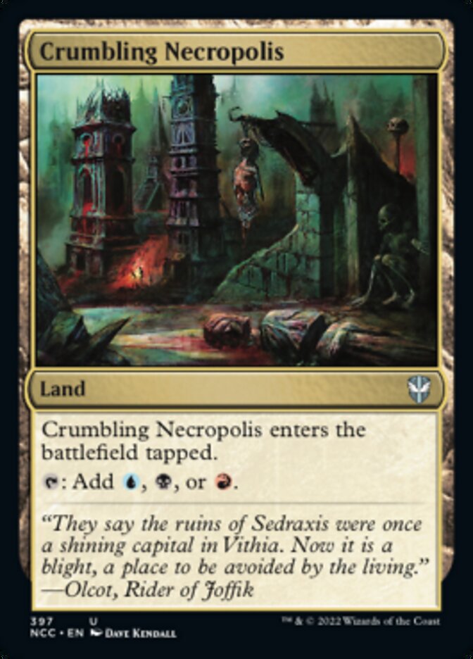 Crumbling Necropolis [Streets of New Capenna Commander] | Webway Games