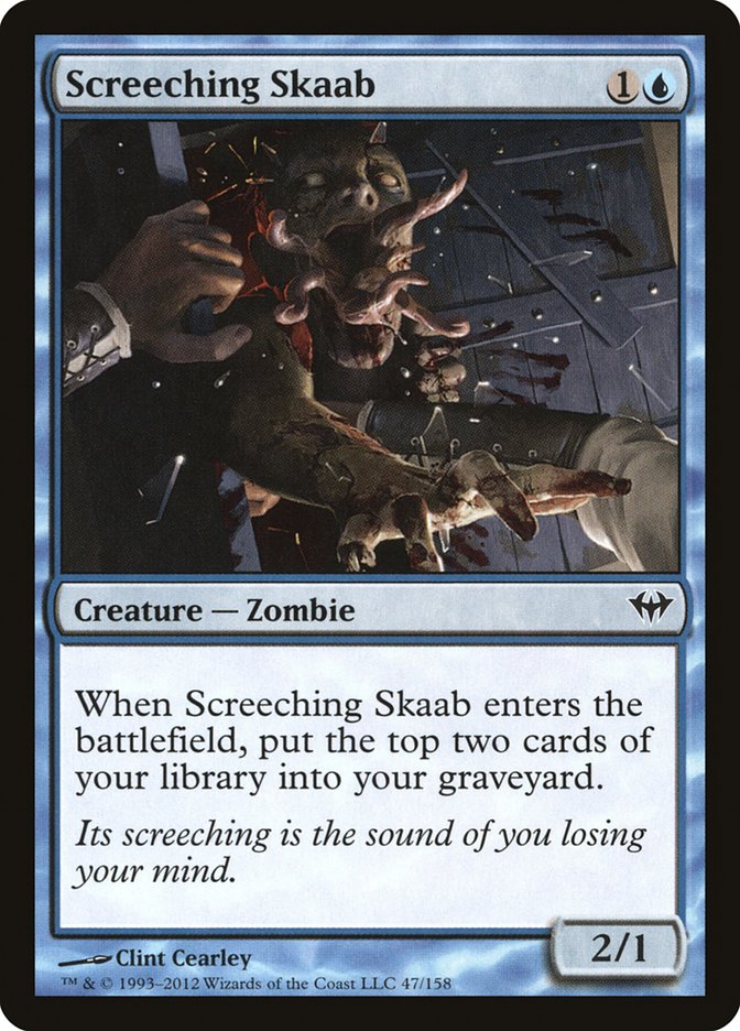 Screeching Skaab [Dark Ascension] | Webway Games