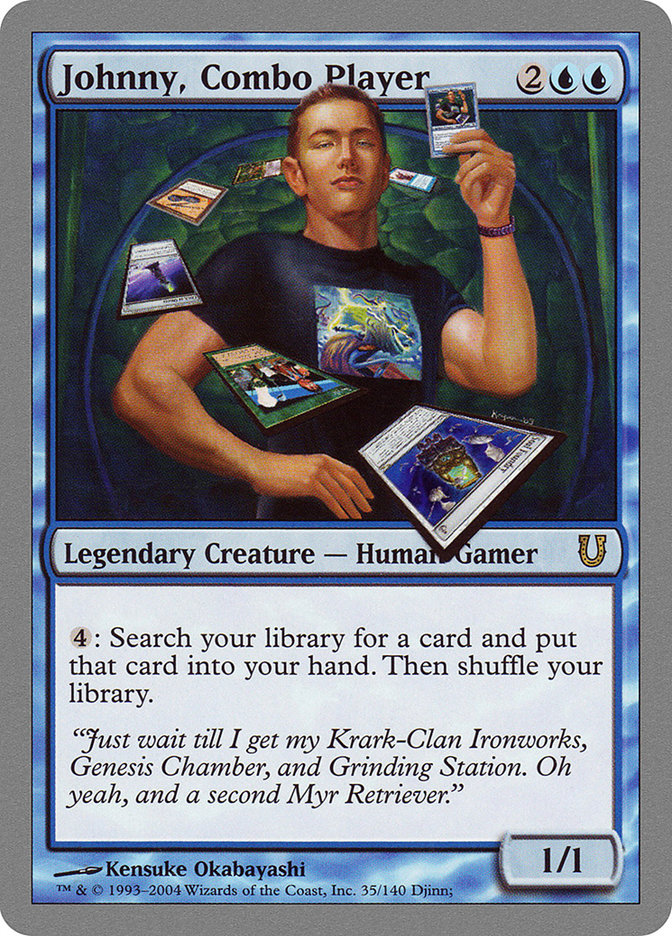 Johnny, Combo Player [Unhinged] | Webway Games