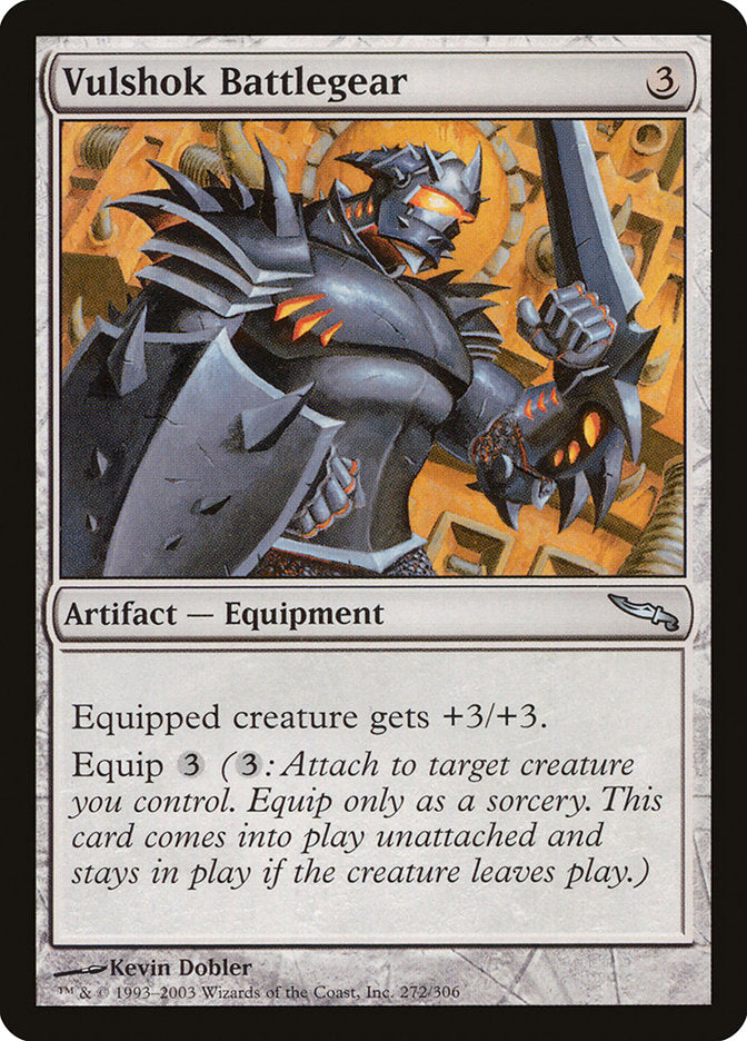 Vulshok Battlegear [Mirrodin] | Webway Games