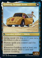 Goldbug, Humanity's Ally // Goldbug, Scrappy Scout [Universes Beyond: Transformers] | Webway Games