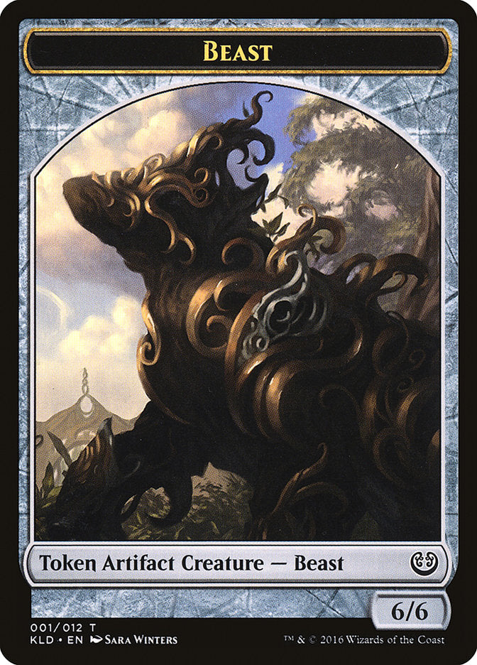 Beast [Kaladesh Tokens] | Webway Games