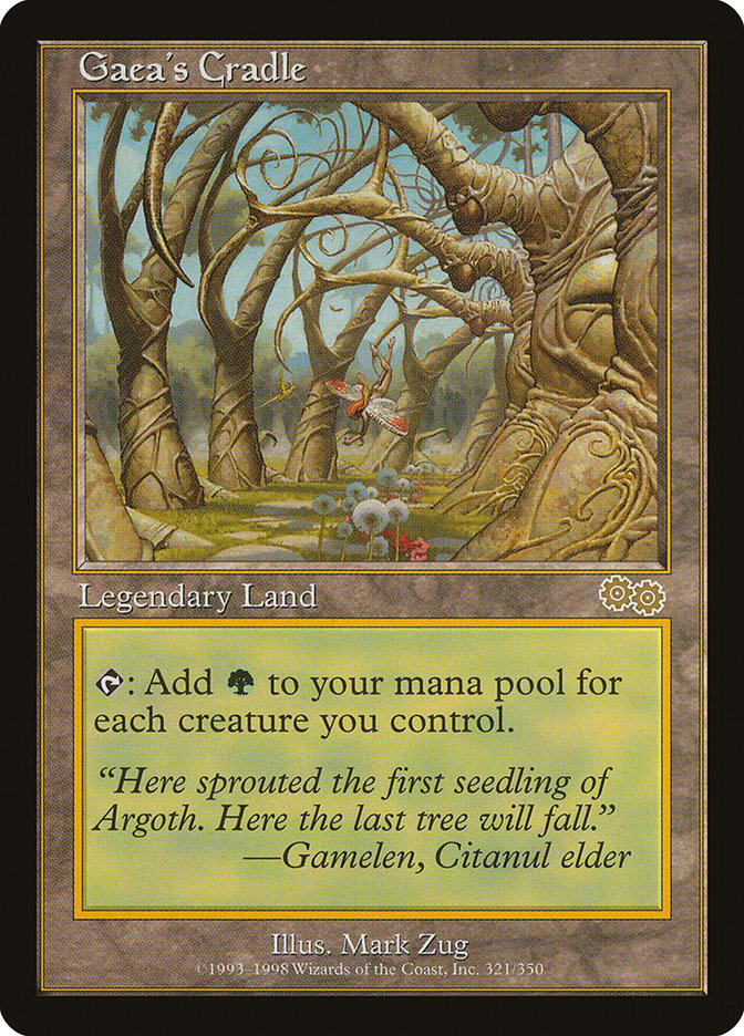 Gaea's Cradle [Urza's Saga] | Webway Games