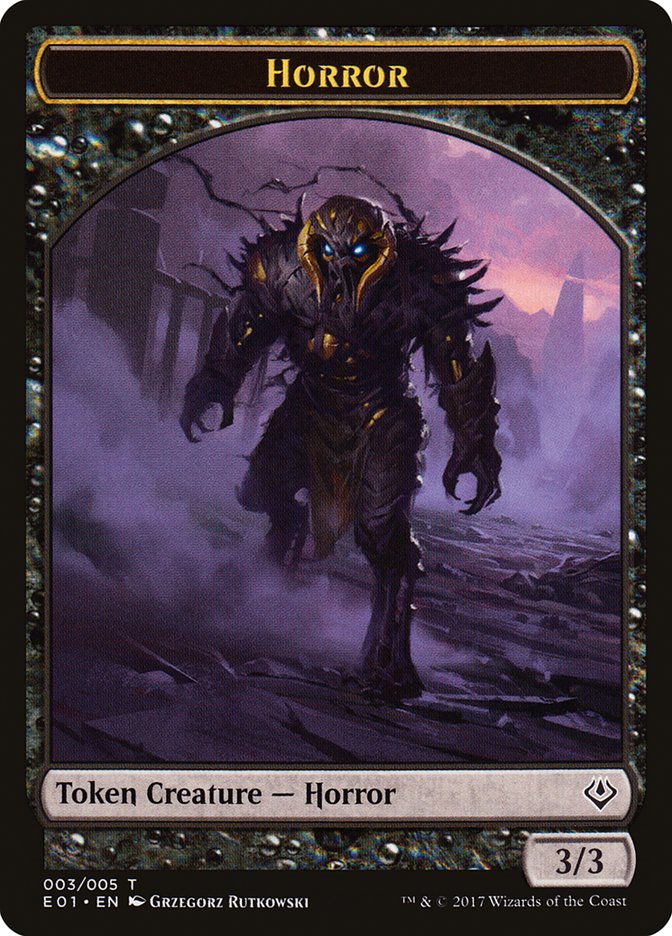 Horror [Archenemy: Nicol Bolas Tokens] | Webway Games