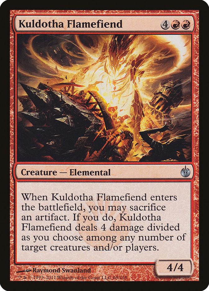 Kuldotha Flamefiend [Mirrodin Besieged] | Webway Games