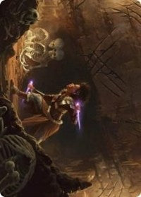 Dogged Pursuit Art Card [Kaldheim: Art Series] | Webway Games