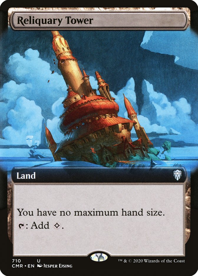 Reliquary Tower (Extended Art) [Commander Legends] | Webway Games