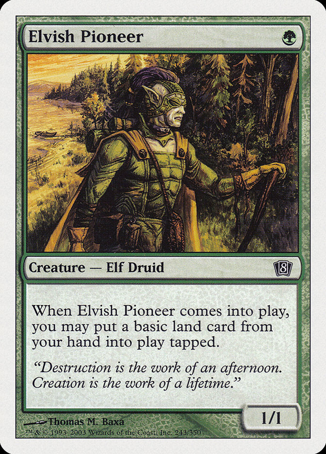 Elvish Pioneer [Eighth Edition] | Webway Games