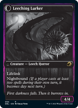 Curse of Leeches // Leeching Lurker [Innistrad: Double Feature] | Webway Games