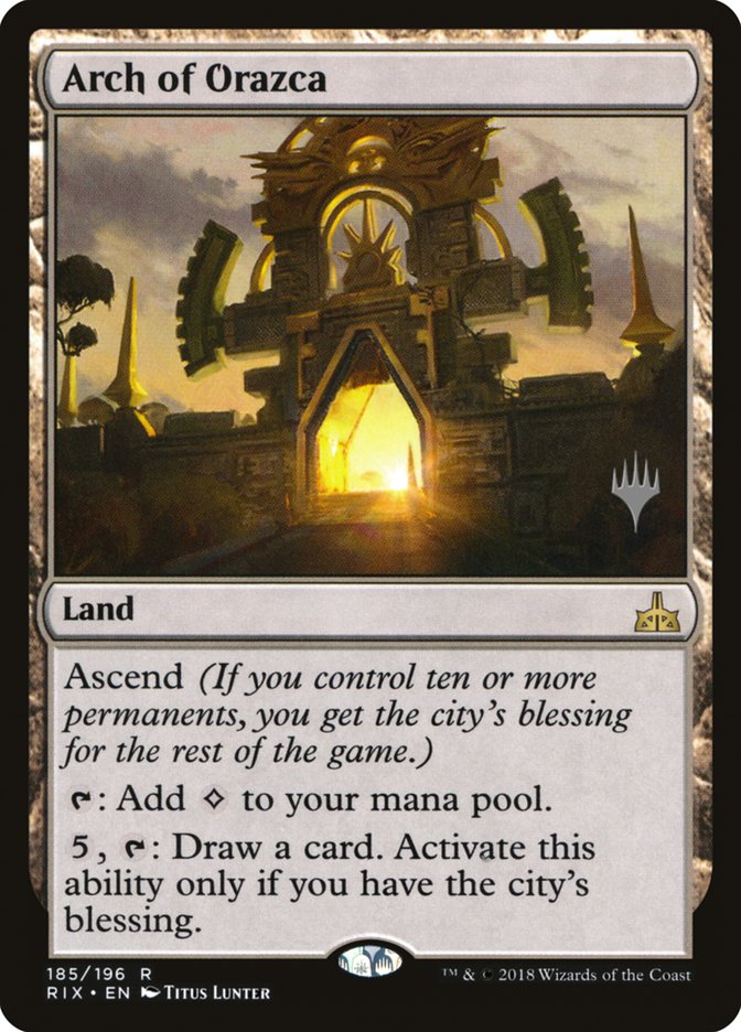 Arch of Orazca (Promo Pack) [Rivals of Ixalan Promos] | Webway Games