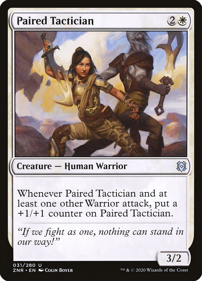 Paired Tactician [Zendikar Rising] | Webway Games