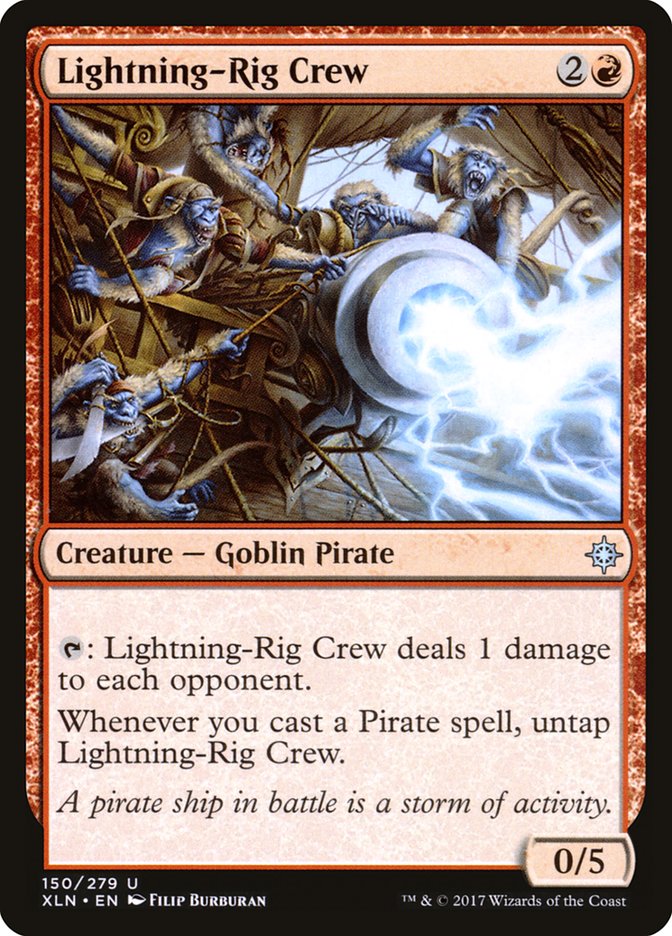 Lightning-Rig Crew [Ixalan] | Webway Games
