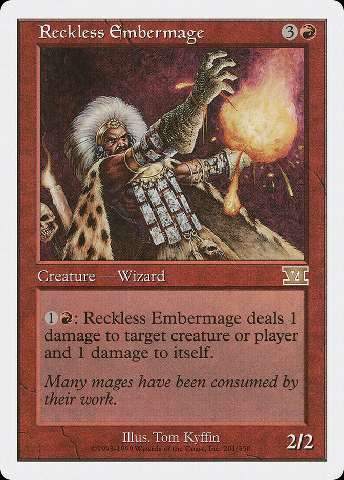 Reckless Embermage [Classic Sixth Edition] | Webway Games