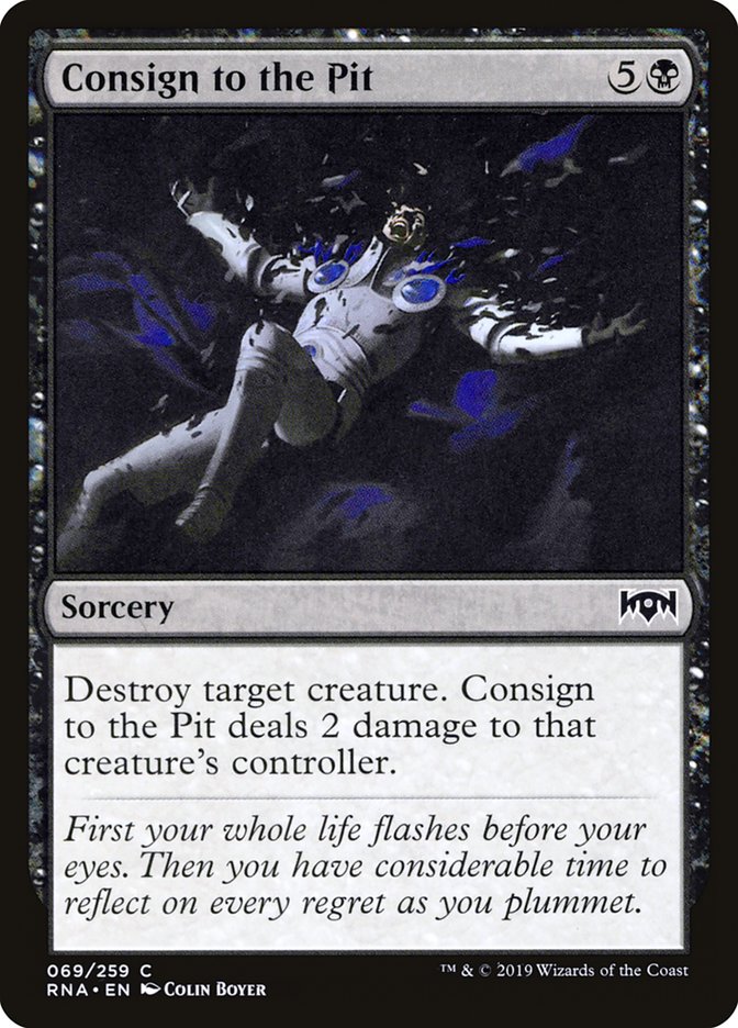 Consign to the Pit [Ravnica Allegiance] | Webway Games