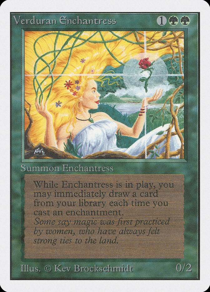 Verduran Enchantress [Unlimited Edition] | Webway Games