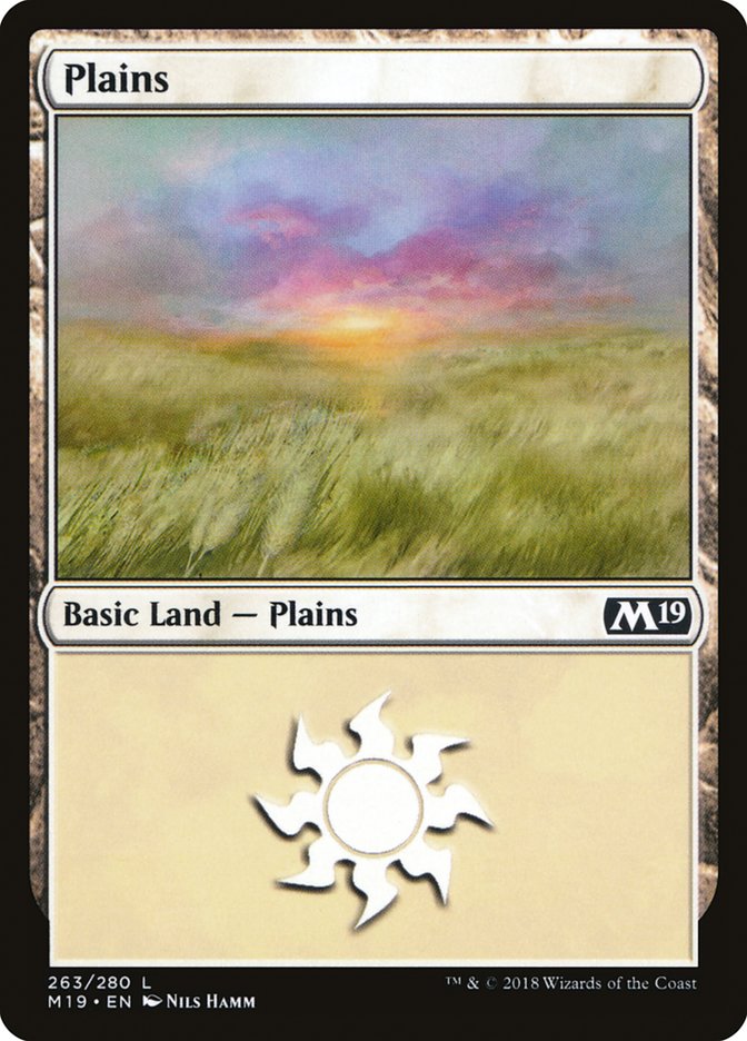 Plains (#263) [Core Set 2019] | Webway Games