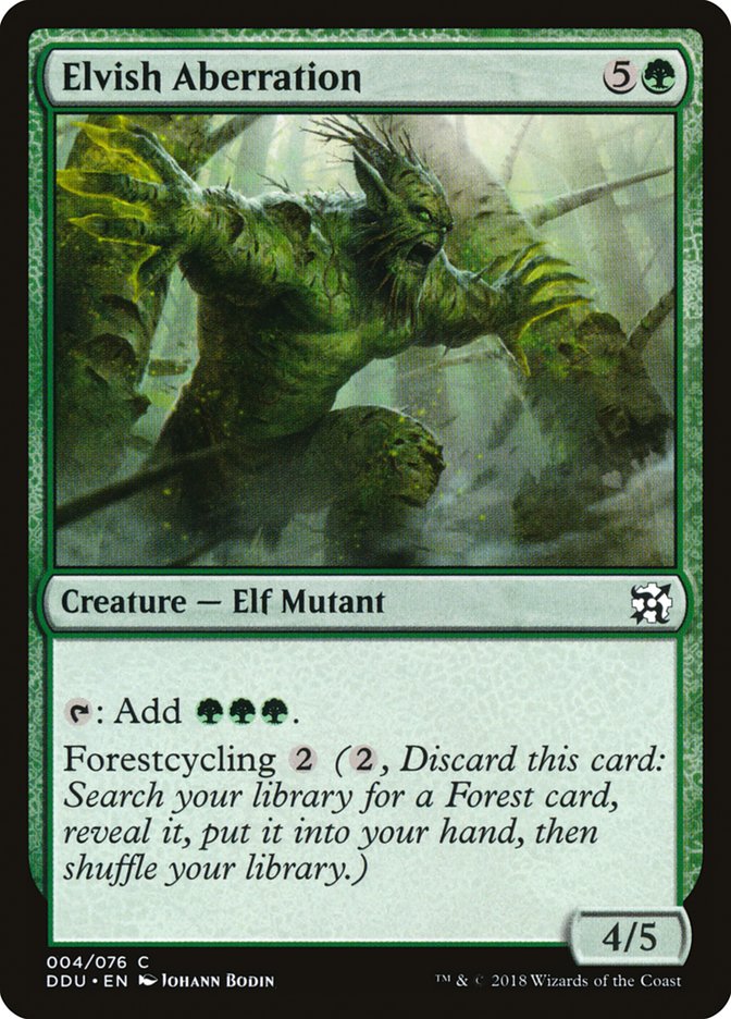 Elvish Aberration [Duel Decks: Elves vs. Inventors] | Webway Games