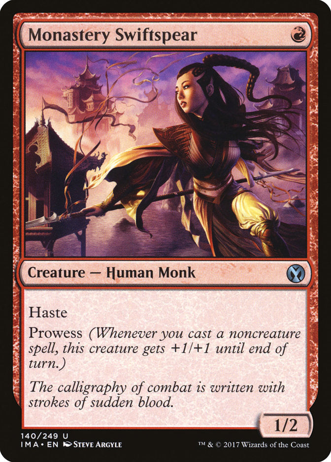 Monastery Swiftspear [Iconic Masters] | Webway Games