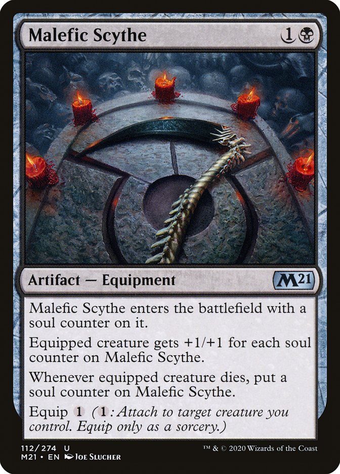 Malefic Scythe [Core Set 2021] | Webway Games