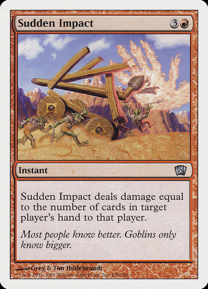 Sudden Impact [Eighth Edition] | Webway Games
