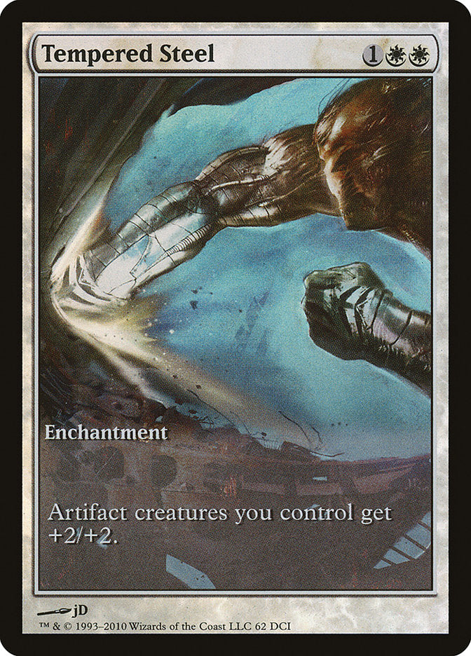 Tempered Steel (Game Day) (Extended) [Scars of Mirrodin Promos] | Webway Games