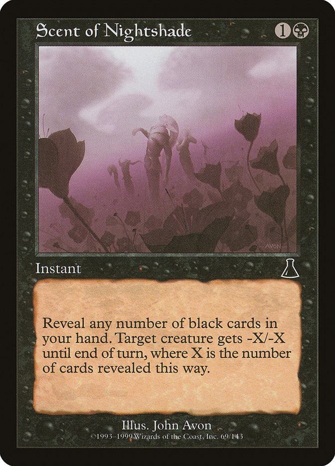 Scent of Nightshade [Urza's Destiny] | Webway Games