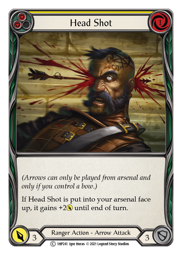 Head Shot (Yellow) [1HP241] | Webway Games