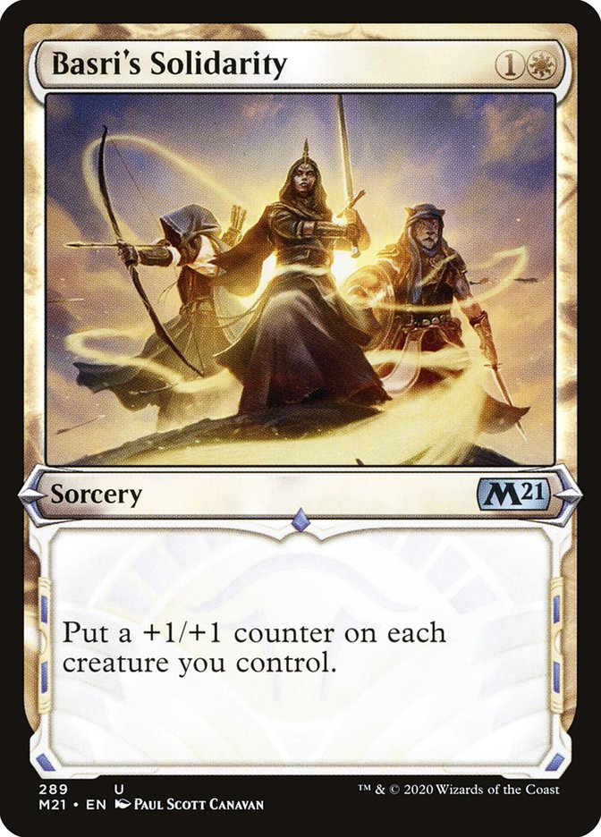 Basri's Solidarity (Showcase) [Core Set 2021] | Webway Games