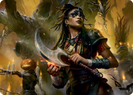 Harvesttide Sentry Art Card [Innistrad: Midnight Hunt Art Series] | Webway Games