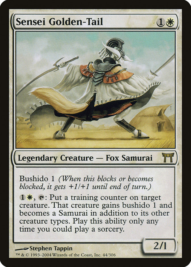 Sensei Golden-Tail [Champions of Kamigawa] | Webway Games