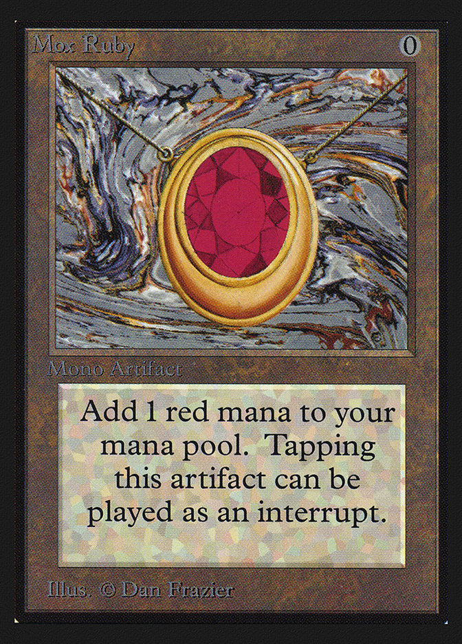 Mox Ruby (CE) [Collectors’ Edition] | Webway Games