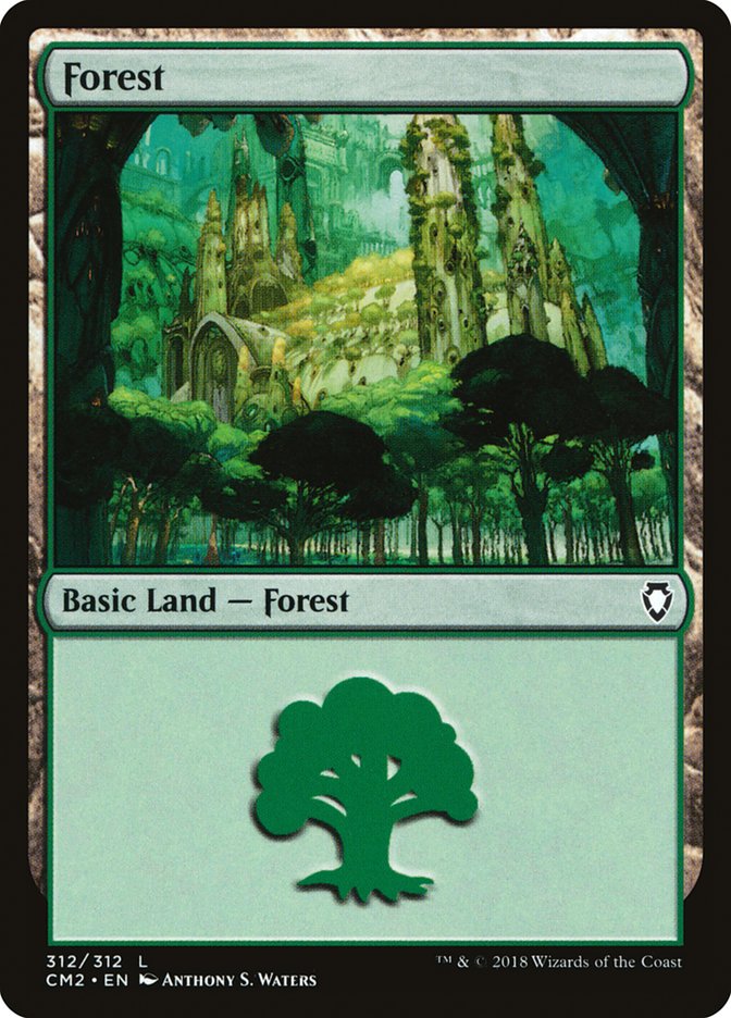 Forest (#312) [Commander Anthology Volume II] | Webway Games