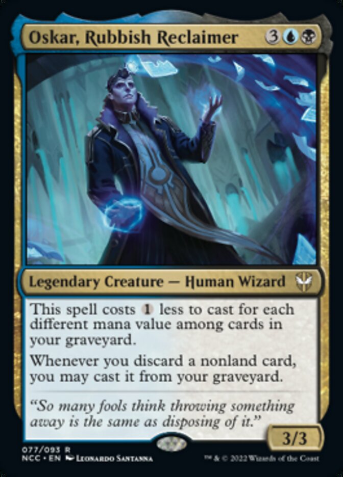 Oskar, Rubbish Reclaimer [Streets of New Capenna Commander] | Webway Games