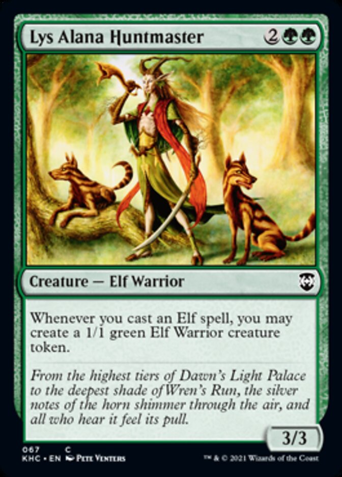 Lys Alana Huntmaster [Kaldheim Commander] | Webway Games
