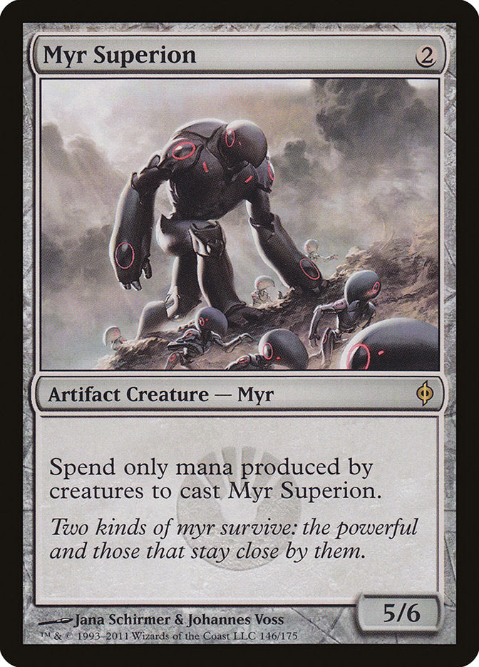 Myr Superion [New Phyrexia] | Webway Games