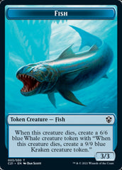 Beast (010) // Fish Token [Commander 2021 Tokens] | Webway Games