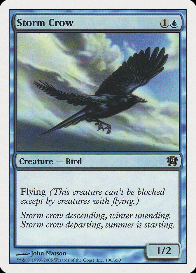 Storm Crow [Ninth Edition] | Webway Games